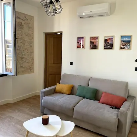 Chez Marlene Vieil Antibes, Quartier Sympa Et Dynamique, Clim, Balcon Antibes